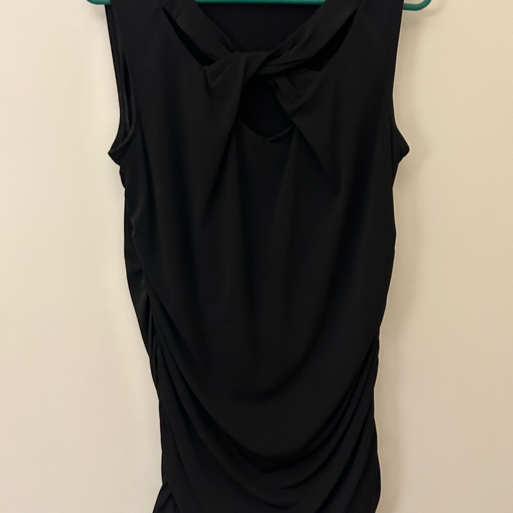Ladies Black Fitting Top
